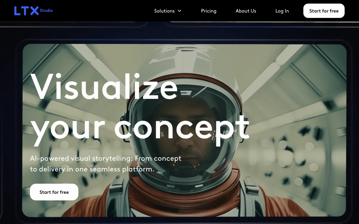 LTX Studio: AI-Powered Visual Storytelling for Easy Concept Delivery