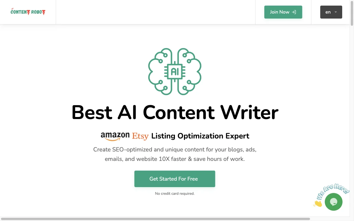 Content Robot: AI-Powered Content Generator for Faster SEO-Optimized Content Creation