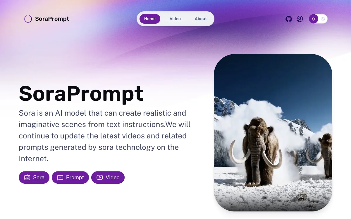 SoraPrompt - Tạo Video Từ Văn Bản