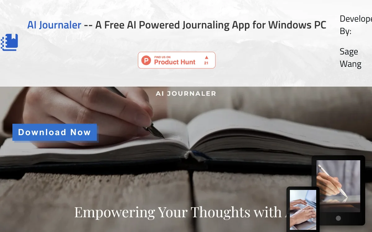 AI Journaler: Boost Your Emotional Resilience with AI-Powered Journaling