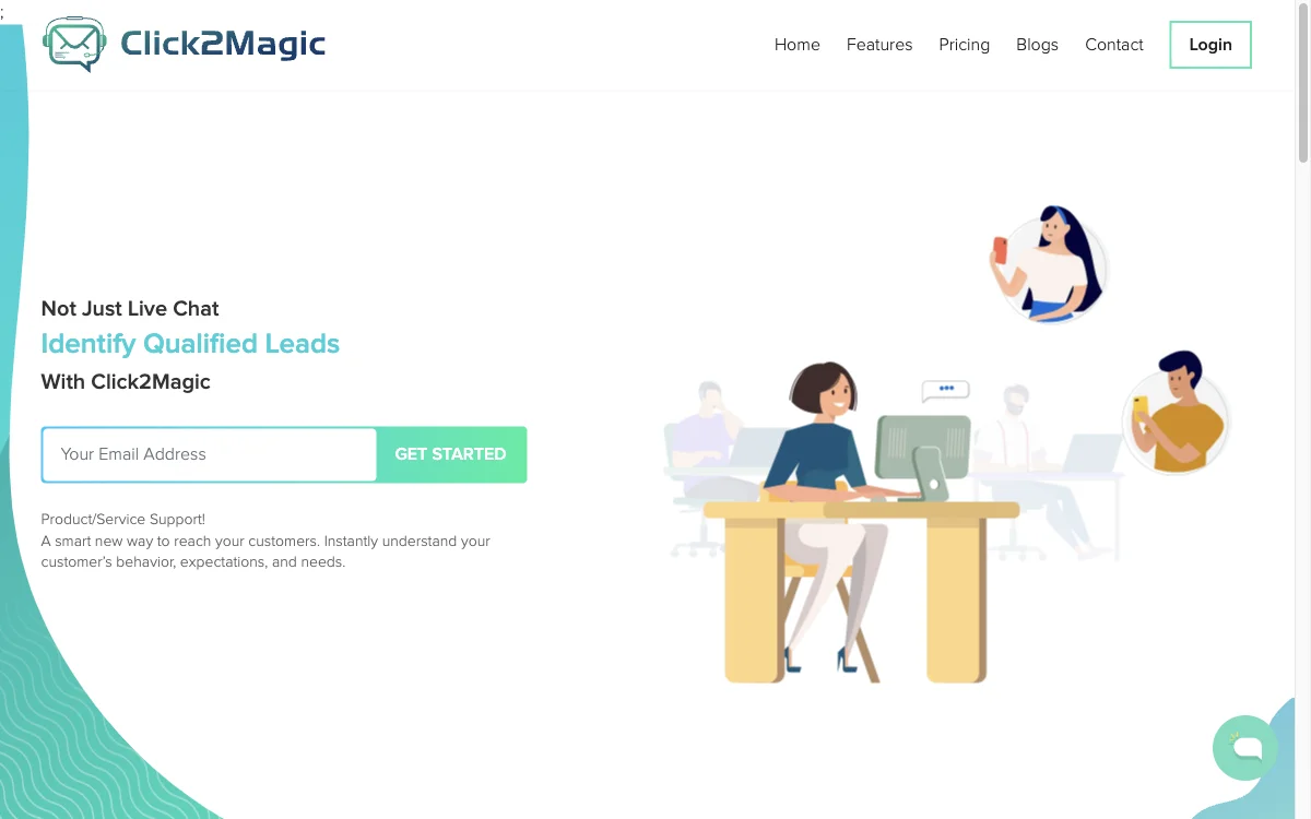 Click2Magic: Software de Chat ao Vivo para Empresas