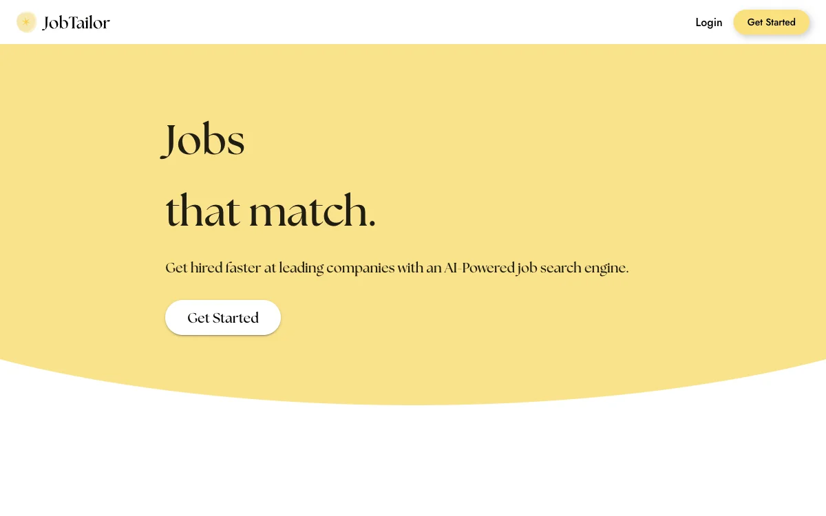 JobTailor.ai - 助力快速求职的免费AI平台