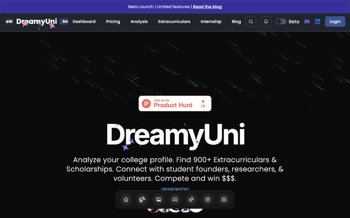 DreamyUni: Supercharge Your College Application with AI Insights