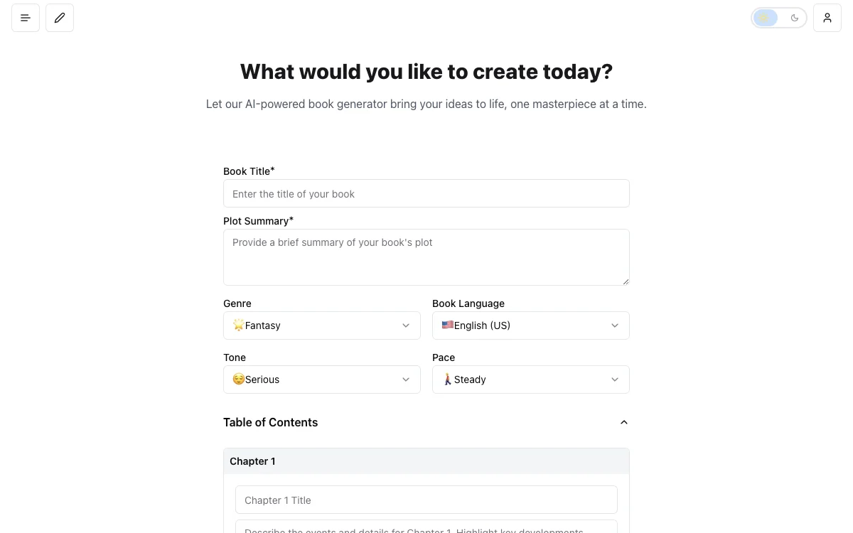 AI Book Generator: Turn Your Ideas into Masterpieces