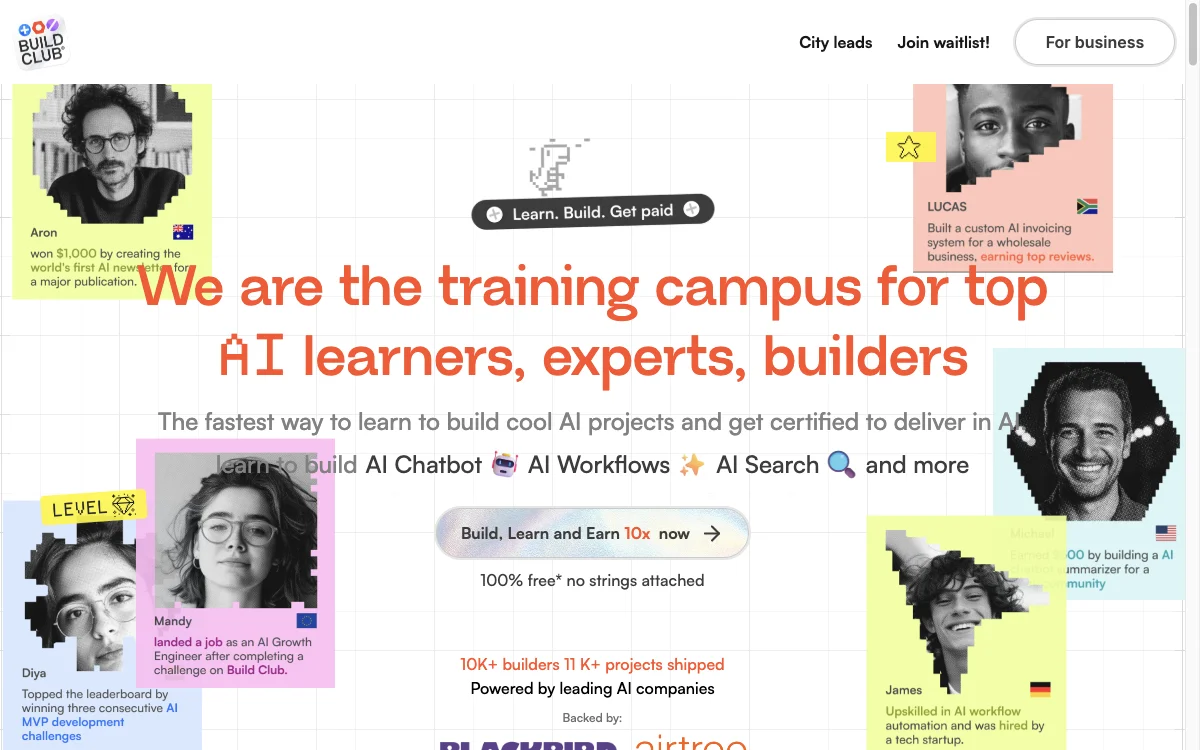 Build Club: The Fastest Way to Learn AI Skills and Build Projects