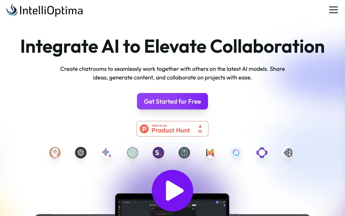 IntelliOptima - Revolutionizing Team Collaboration with AI