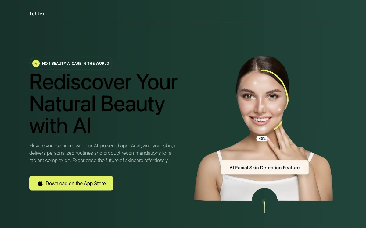 Tellei - Die AI-Powered Hautpflege-App