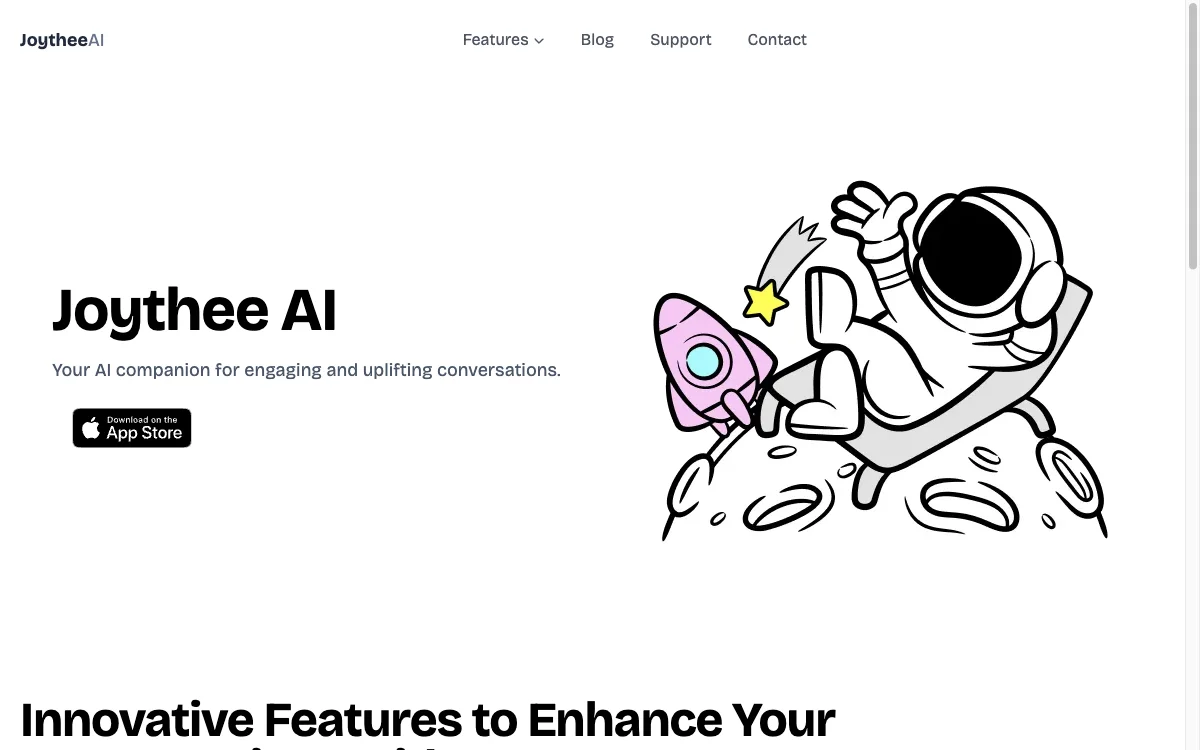 Joythee AI: Your AI Companion for Engaging Conversations