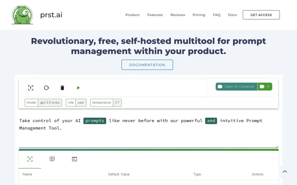 prst.ai: Revolutionize Your AI Management with Self-Hosted Multitool