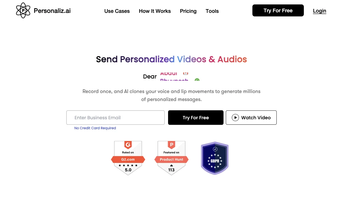 Personaliz.ai: Revolutionizing Personalized Video Generation