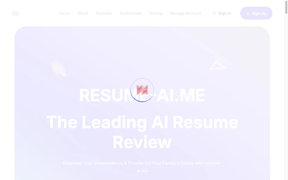 resume-ai.me - Nâng cao cơ hội tìm việc của bạn với AI