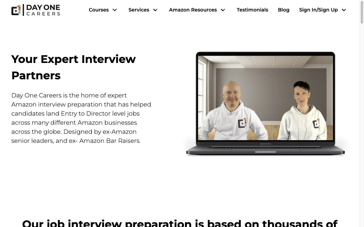 Preparação de Entrevistas da Amazon com Day One Careers