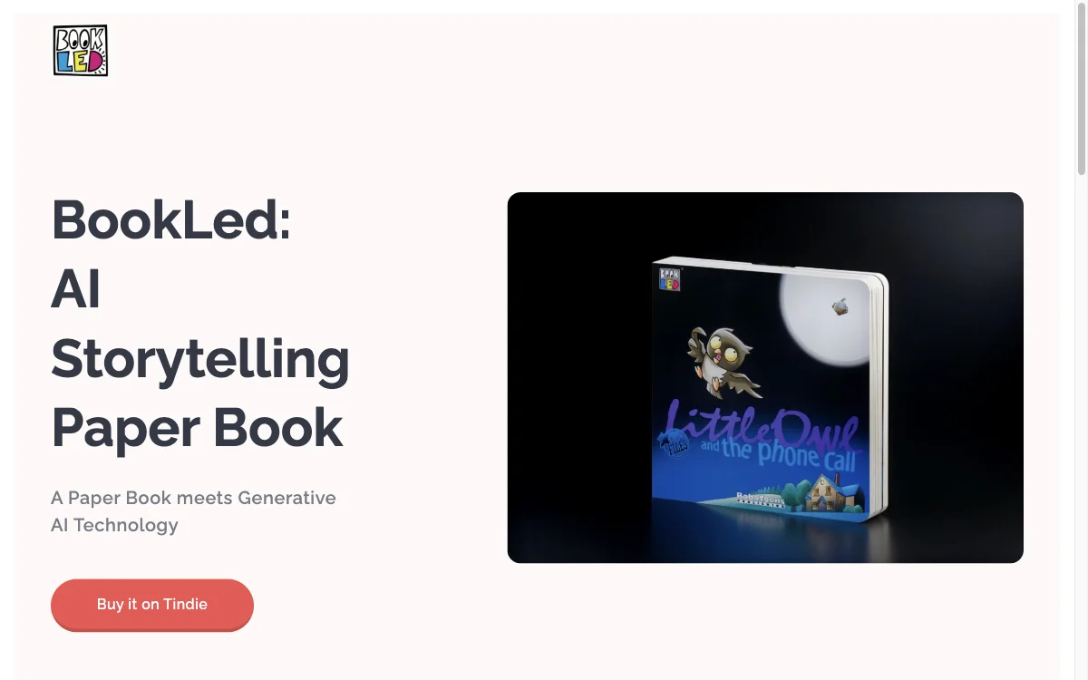 BookLed: Revolutionizing Storytelling with AI