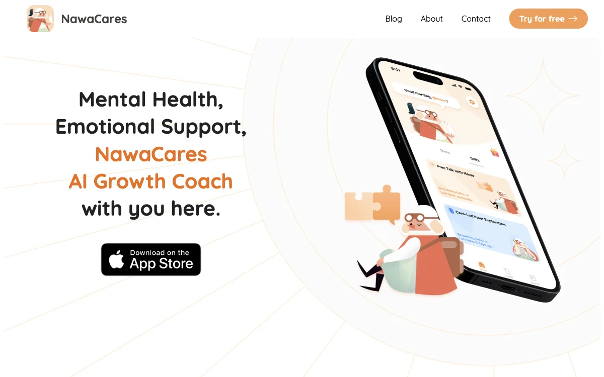 NawaCares: Your AI-Powered Mental Health Companion for Well-being