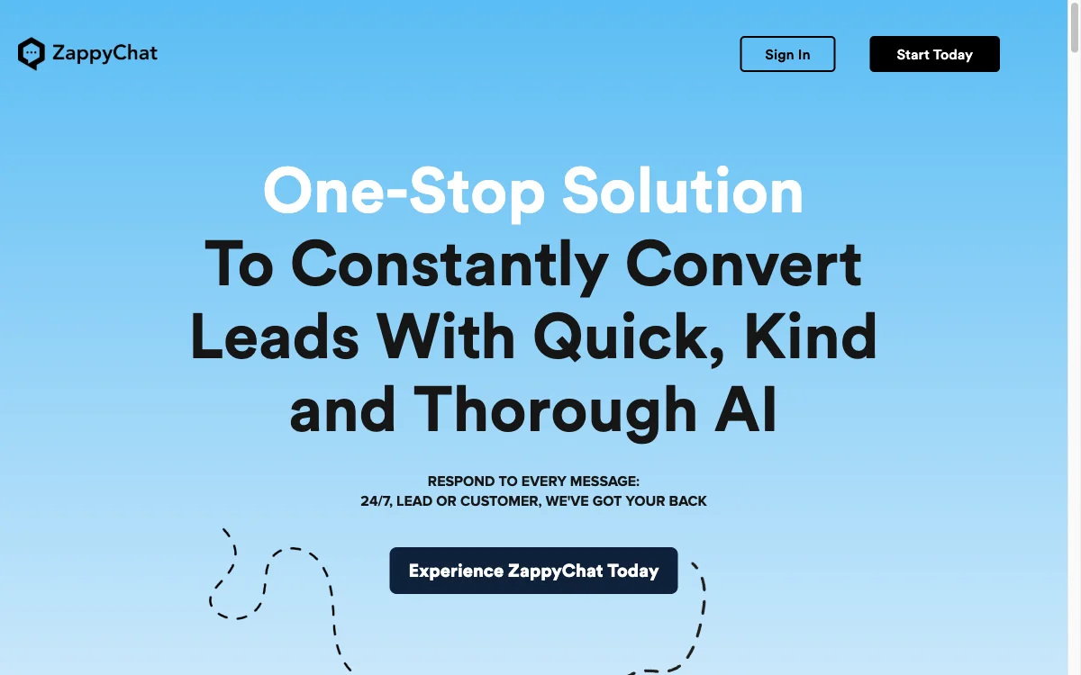 ZappyChat: AI-Powered Platform for Enhanced Customer Interactions and Conversions