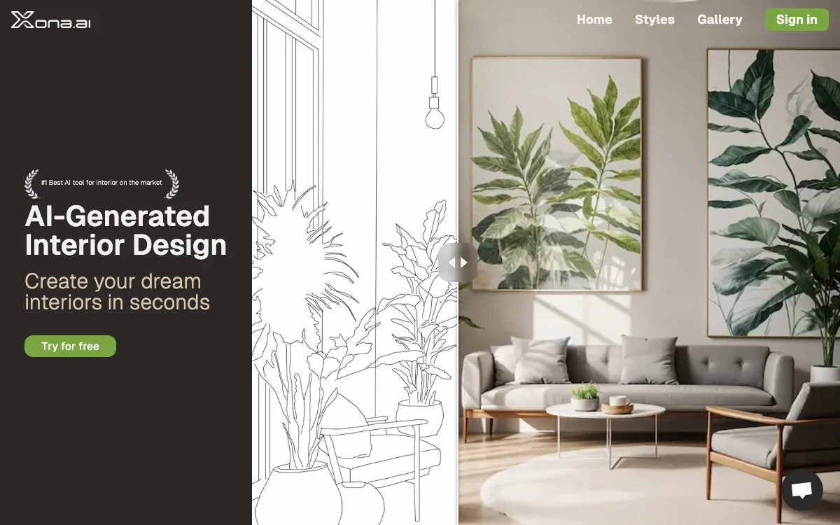 xona.ai: Transform Your Space with AI-Generated Interior Design