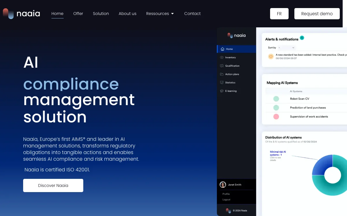 Naaia: Leading AI Compliance and Risk Management in Europe