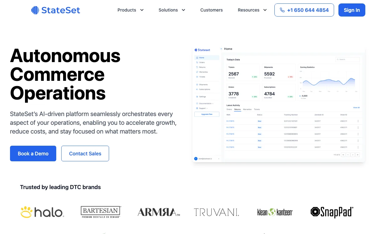 Revolutionize Your Commerce Operations with StateSet's AI Platform