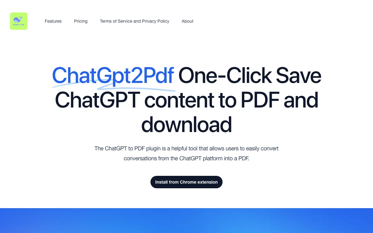 Effortlessly Convert ChatGPT Conversations to PDF with ChatGPT to PDF