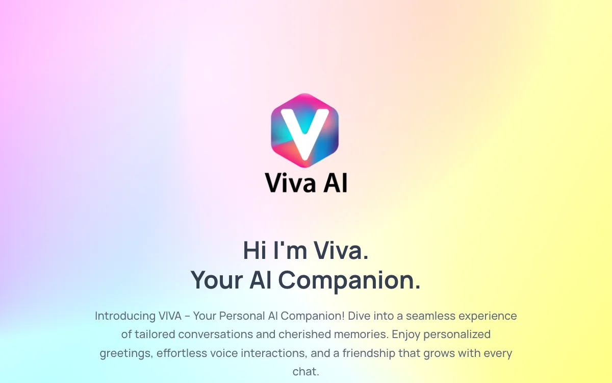 Viva - 您的AI伴侣，开启个性化对话新体验