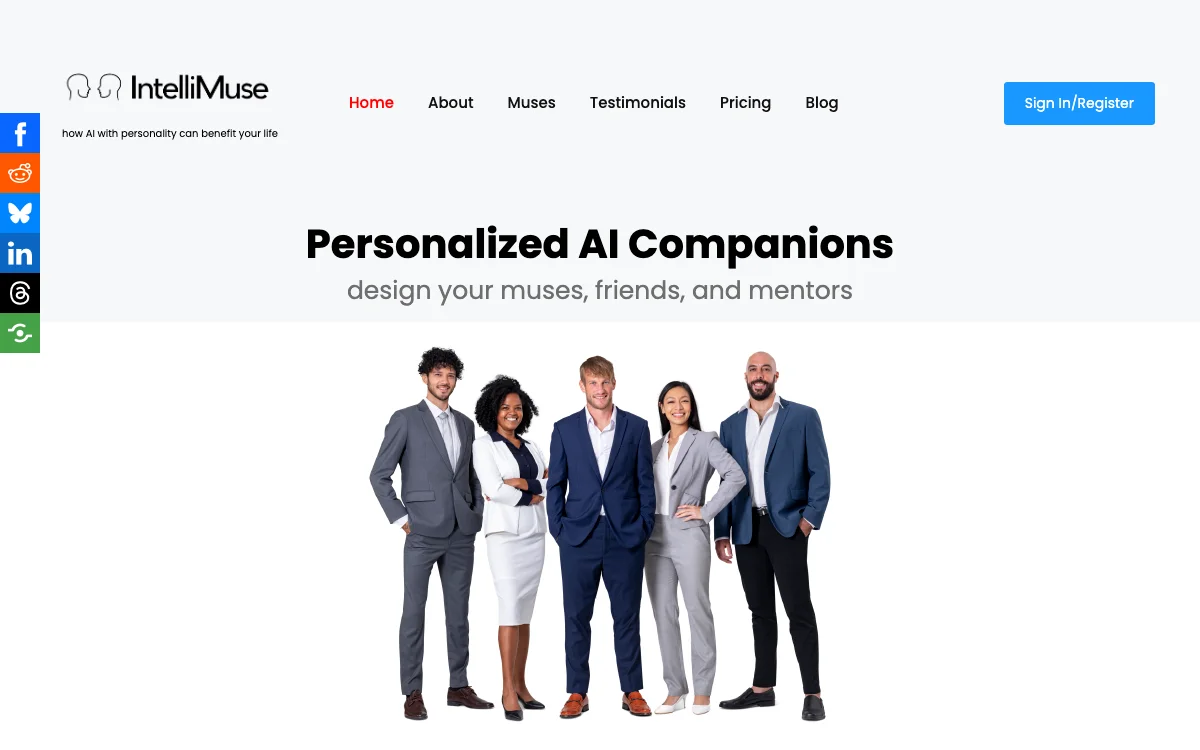 IntelliMuse - Your Custom AI Companion for Personalized Growth