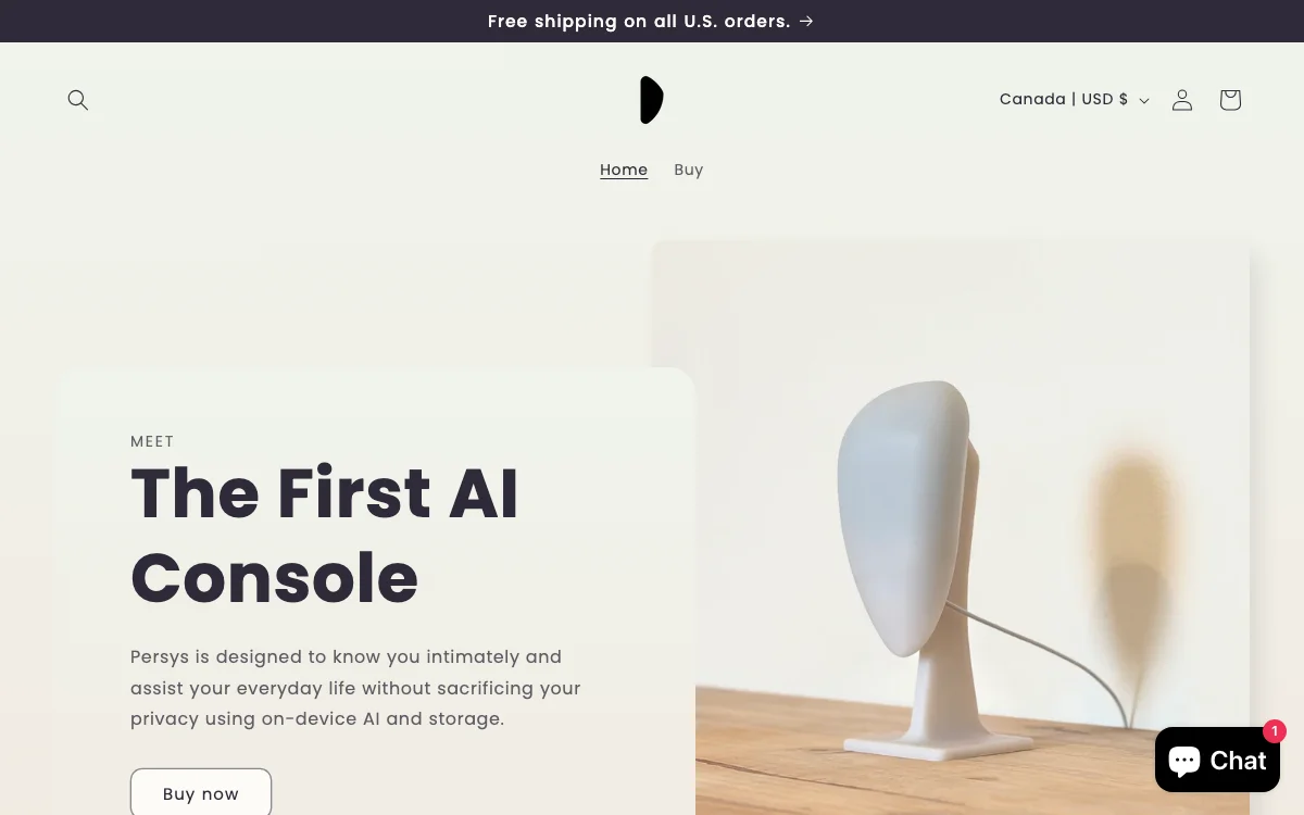 PERSYS: The First AI Console for Private, On-Device Assistance