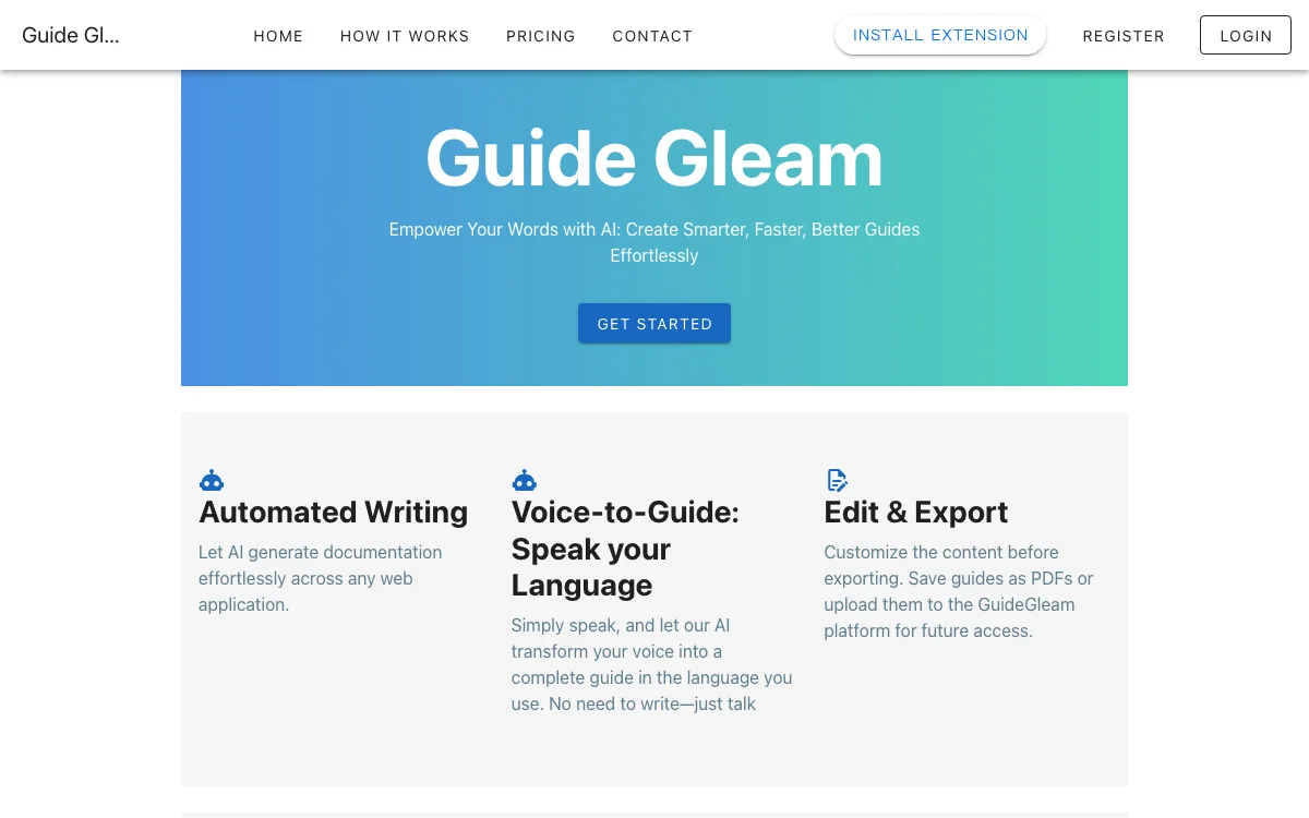 Guide Gleam: Transform Your Documentation with AI