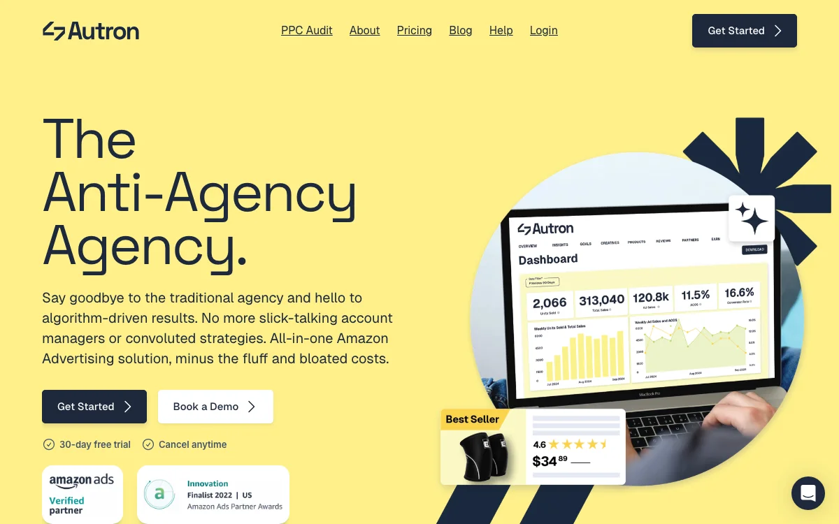 Autron – The Anti-Agency for Amazon Ads | AI-Driven Success