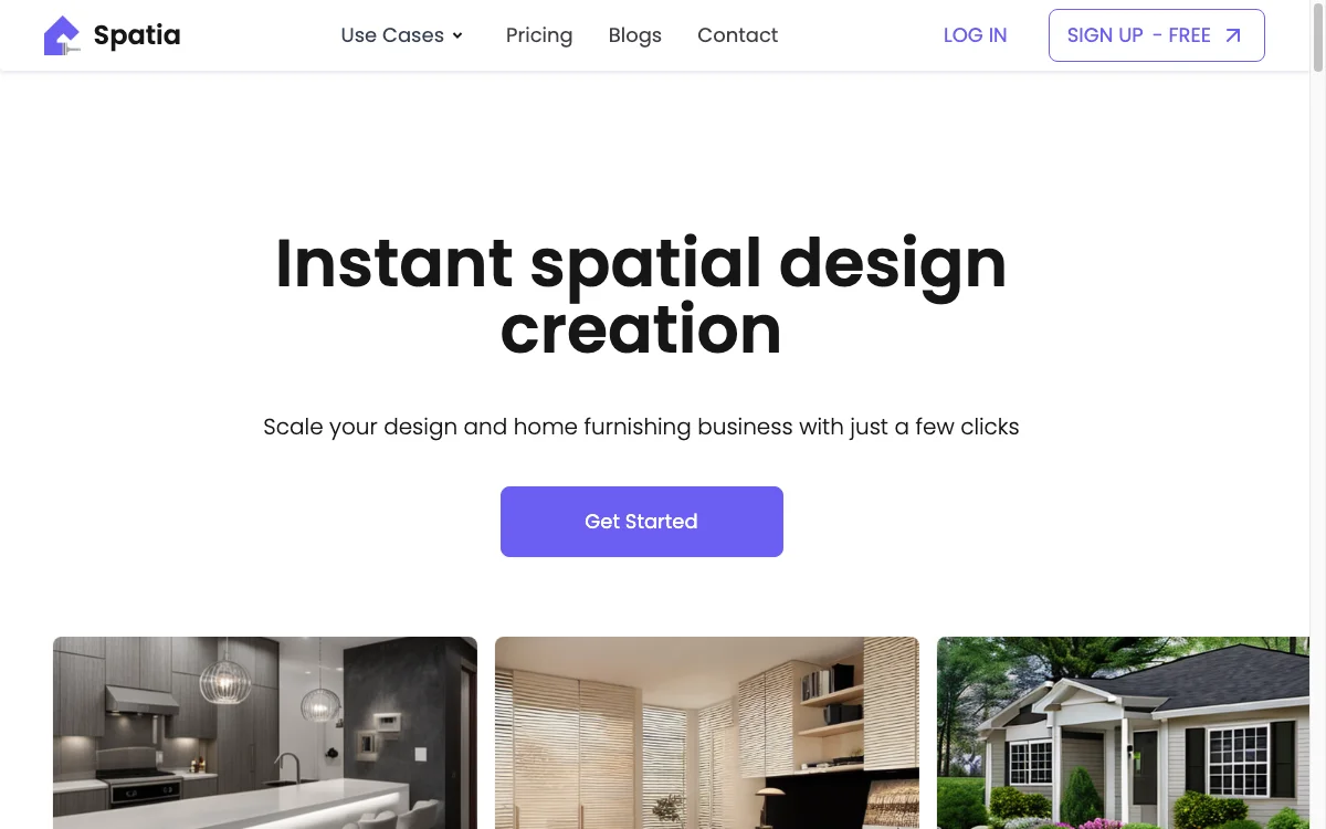 Spatia: AI-Powered Design Tool for Home Furnishing and Interior Design