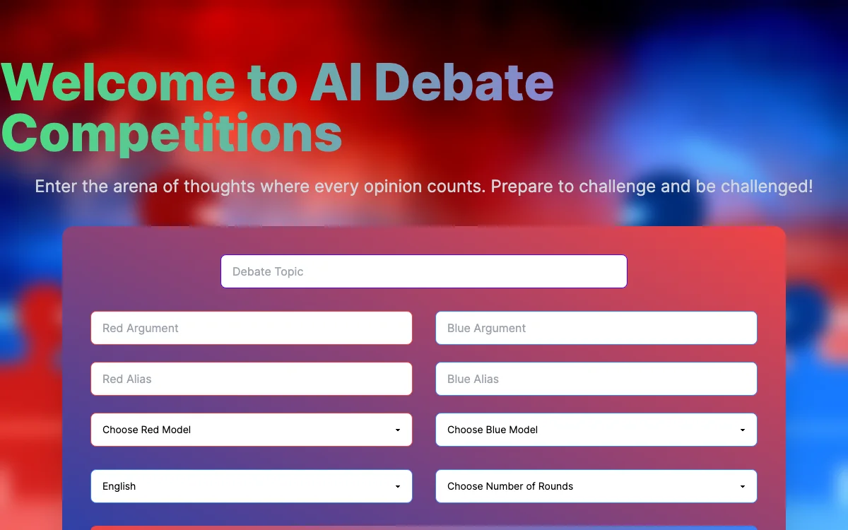 AI Debate Competitions - Enhance Your Debating Skills with AI