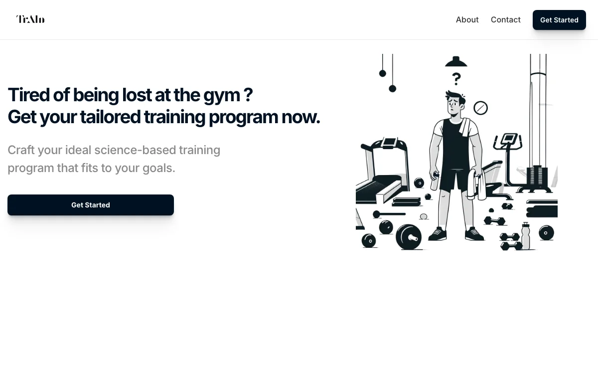 TrAIn - Programas de Treino Personalizados com IA