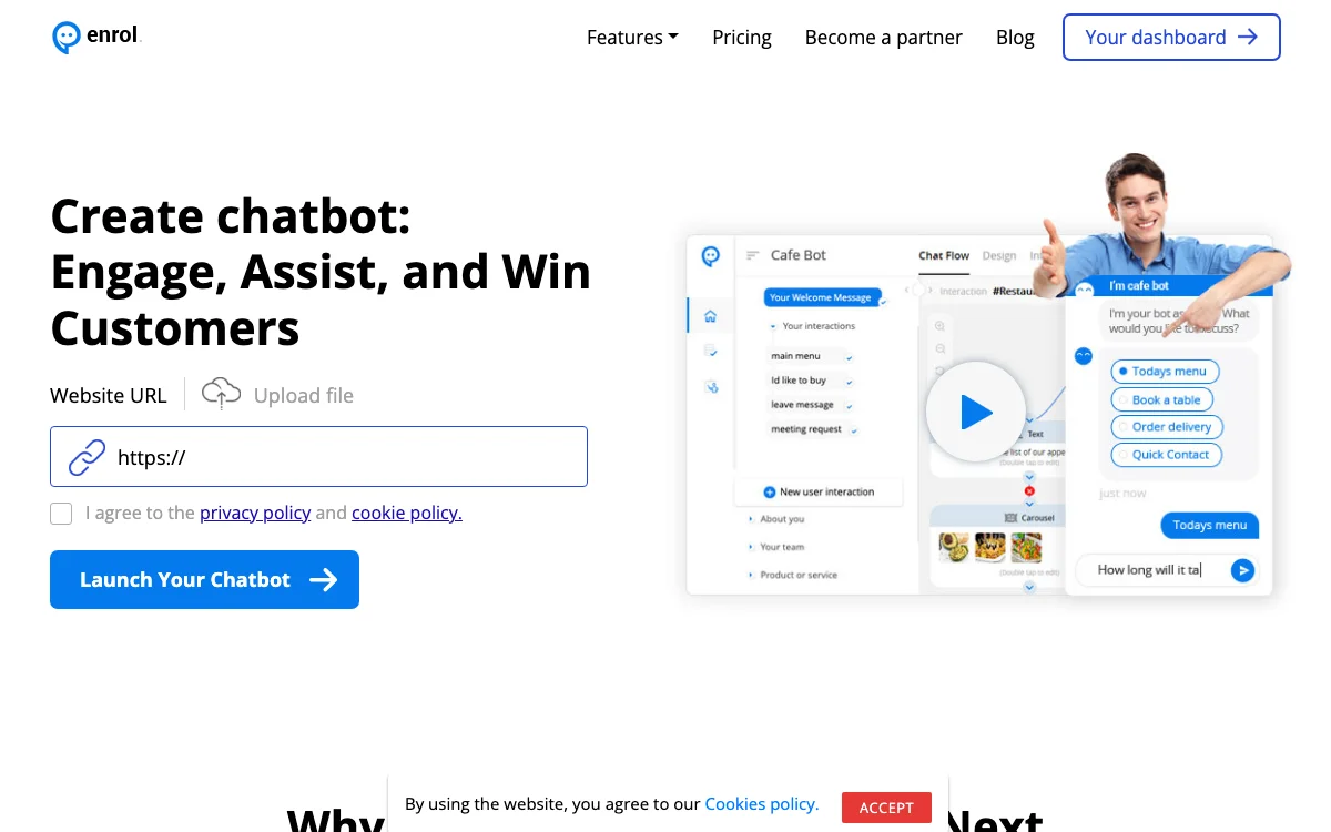 Enrol's AI Chatbot: Revolutionize Customer Engagement with Intelligent Conversational Bots